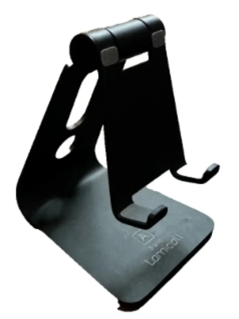 Lamicall Adjustable Cell Phone Stand Desk Holder Aluminum Cradle Black Used